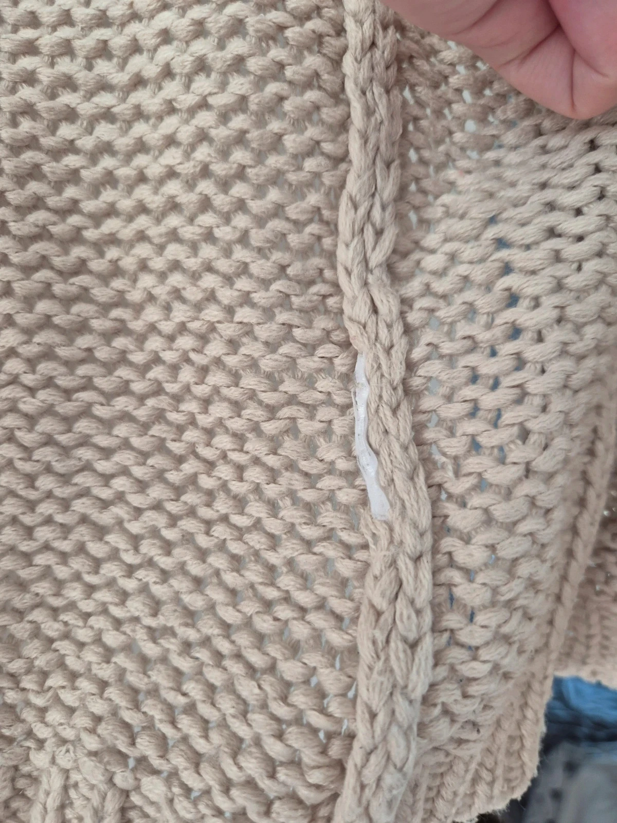 Gilet en grosse maille en laine Jacqueline Riu 34 – photo 4